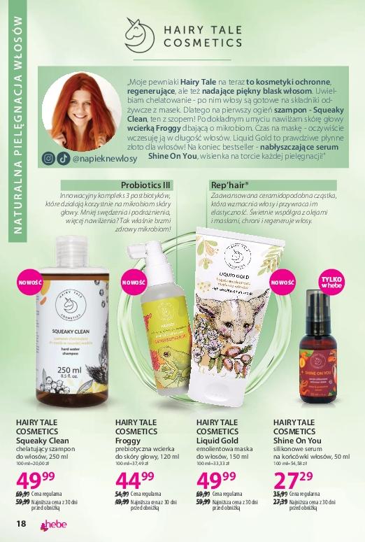 Gazetka promocyjna Hebe str. 18