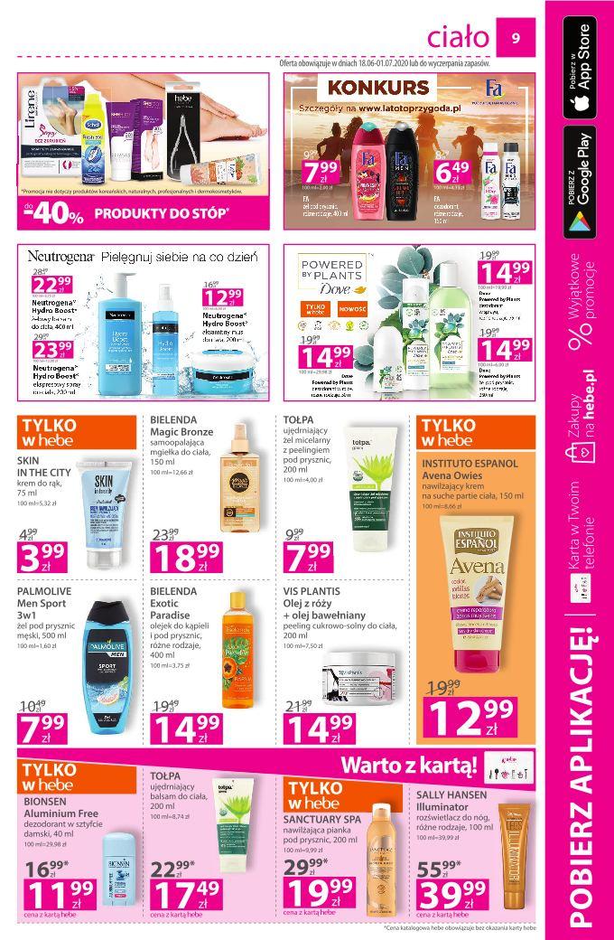 Gazetka promocyjna Hebe str. 9