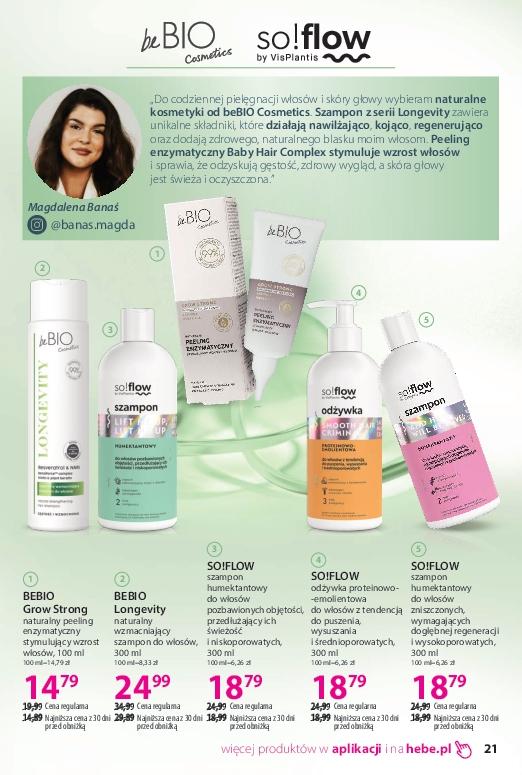Gazetka promocyjna Hebe str. 21