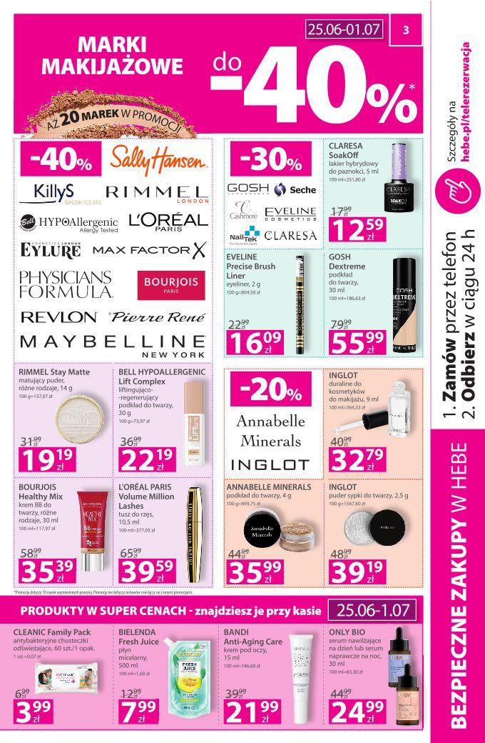 Gazetka promocyjna Hebe str. 3
