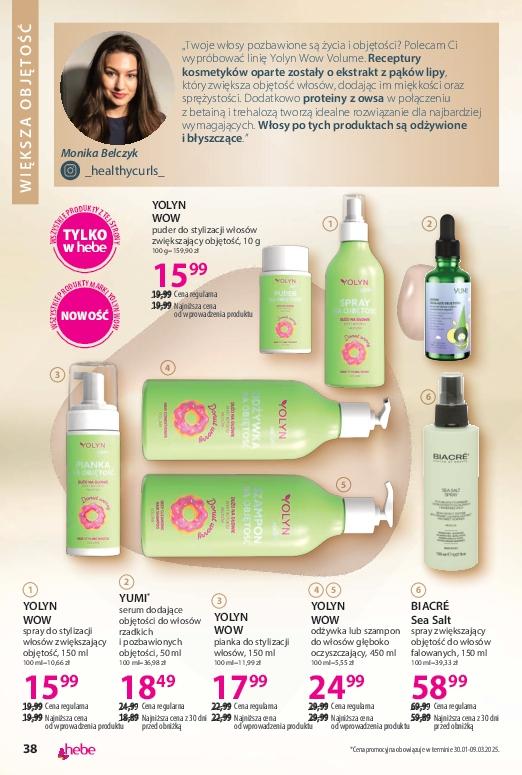 Gazetka promocyjna Hebe str. 38
