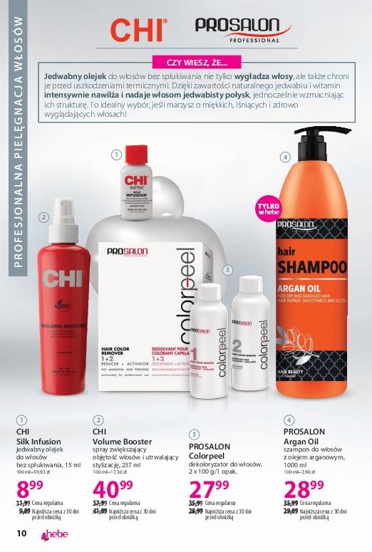 Gazetka promocyjna Hebe str. 10