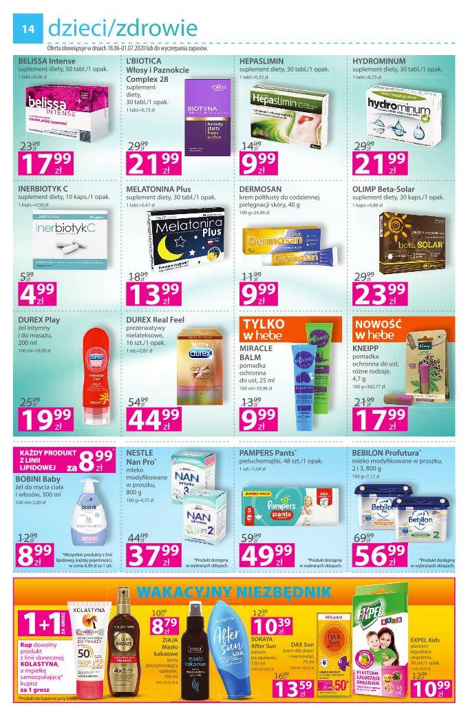 Gazetka promocyjna Hebe str. 14