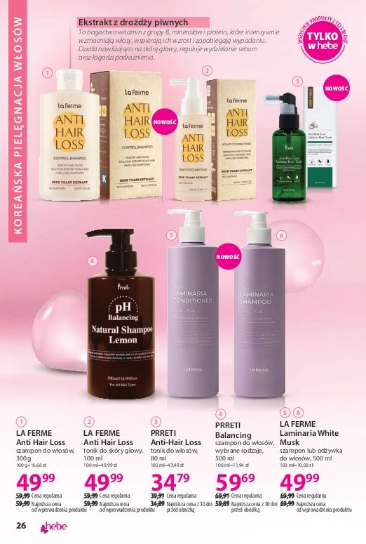 Gazetka promocyjna Hebe str. 26