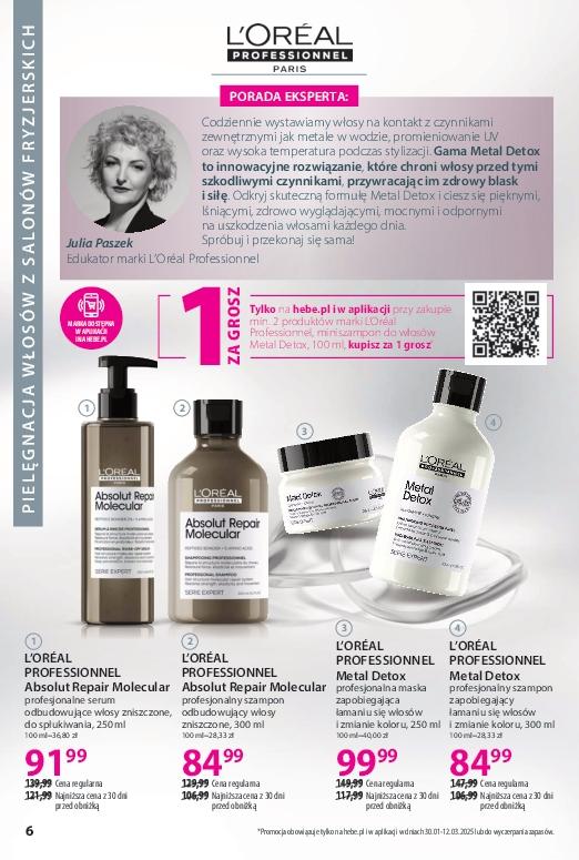 Gazetka promocyjna Hebe str. 6