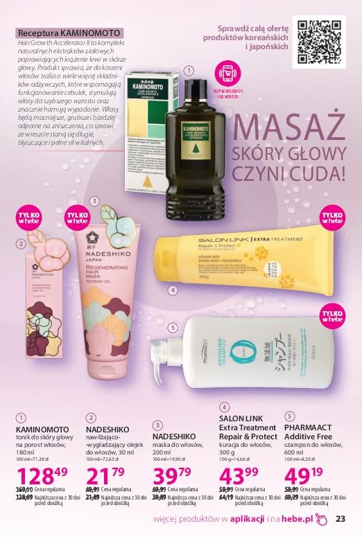 Gazetka promocyjna Hebe str. 23