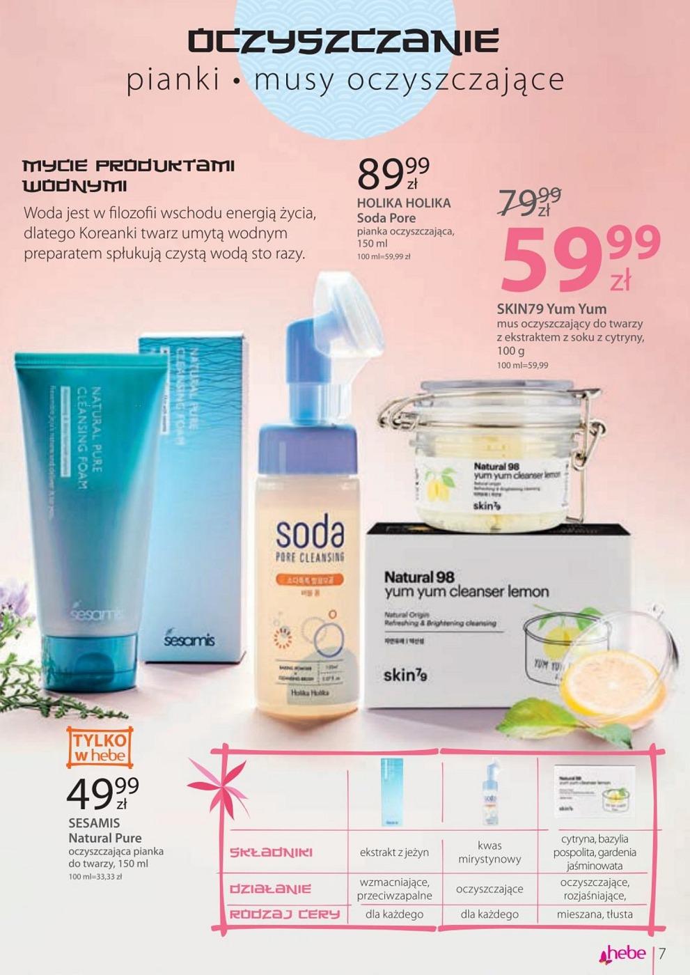 Gazetka promocyjna Hebe str. 7
