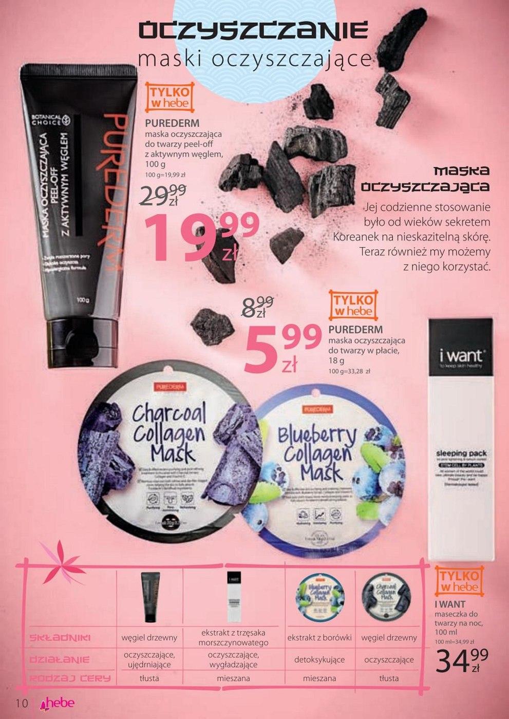 Gazetka promocyjna Hebe str. 10