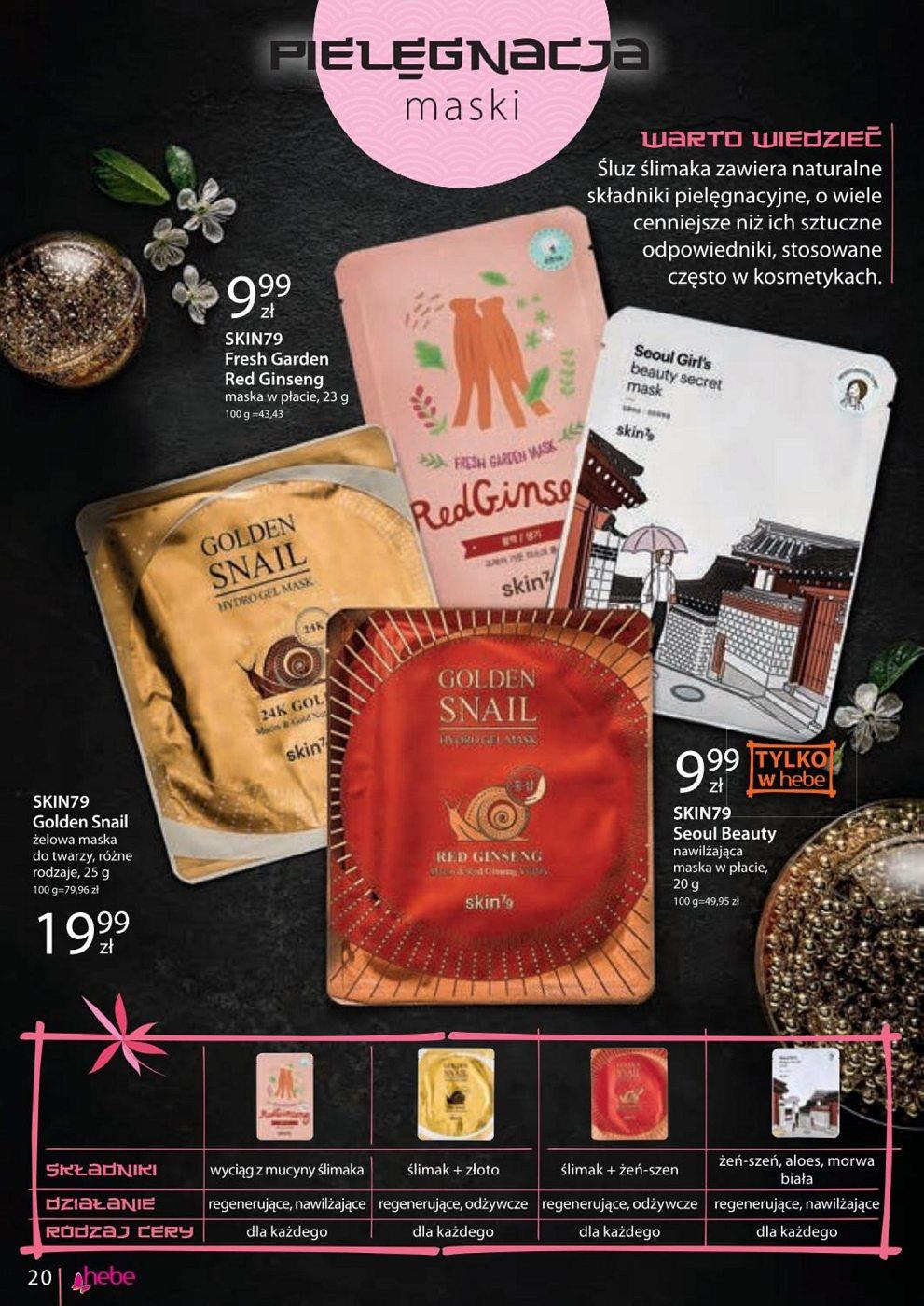 Gazetka promocyjna Hebe str. 20