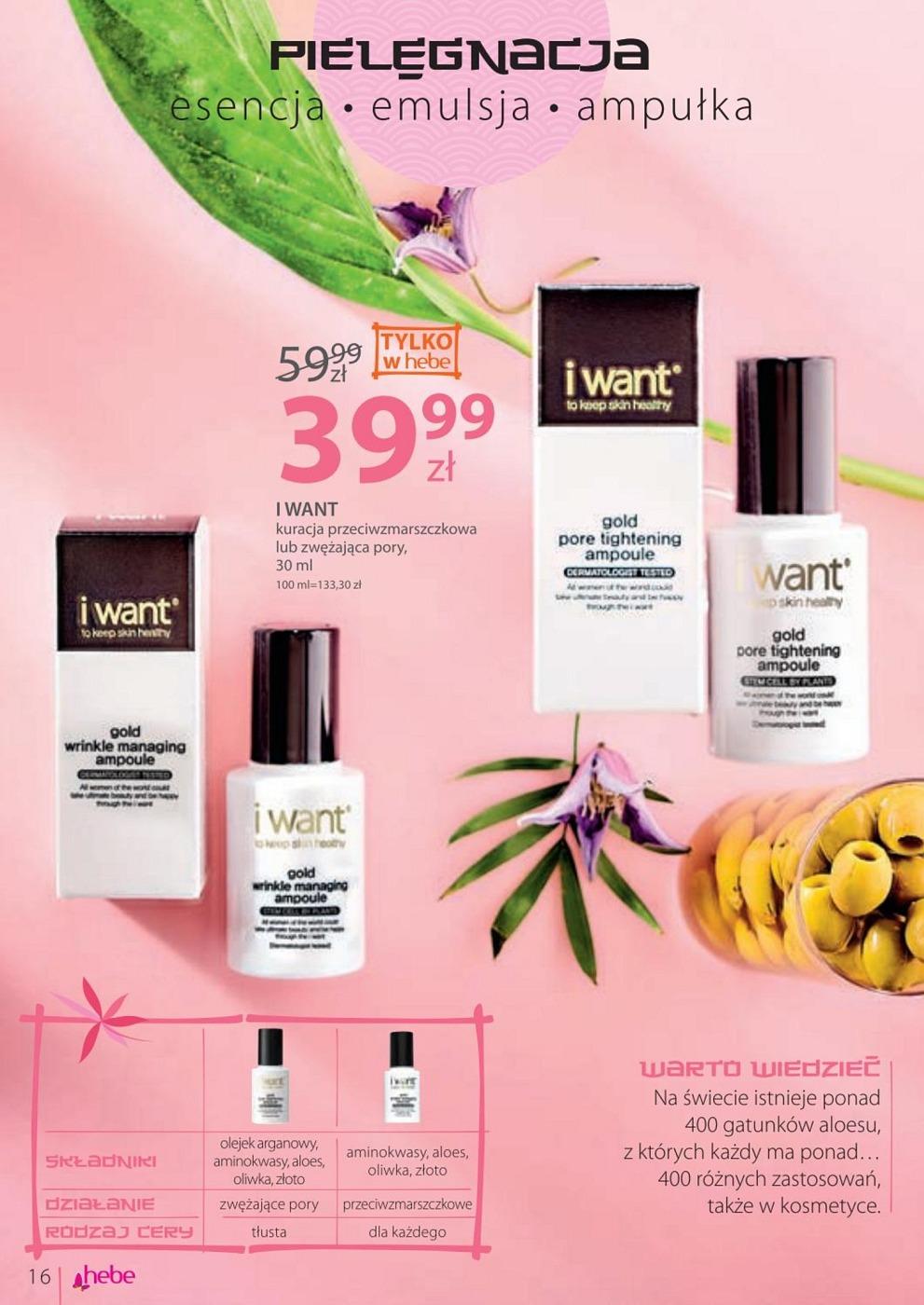 Gazetka promocyjna Hebe str. 16