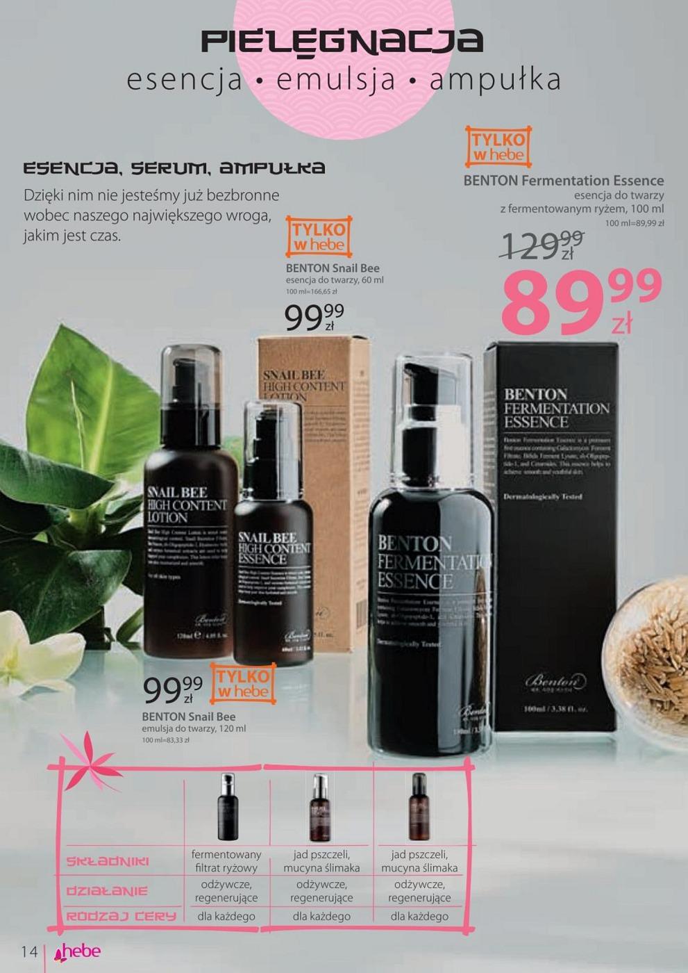 Gazetka promocyjna Hebe str. 14