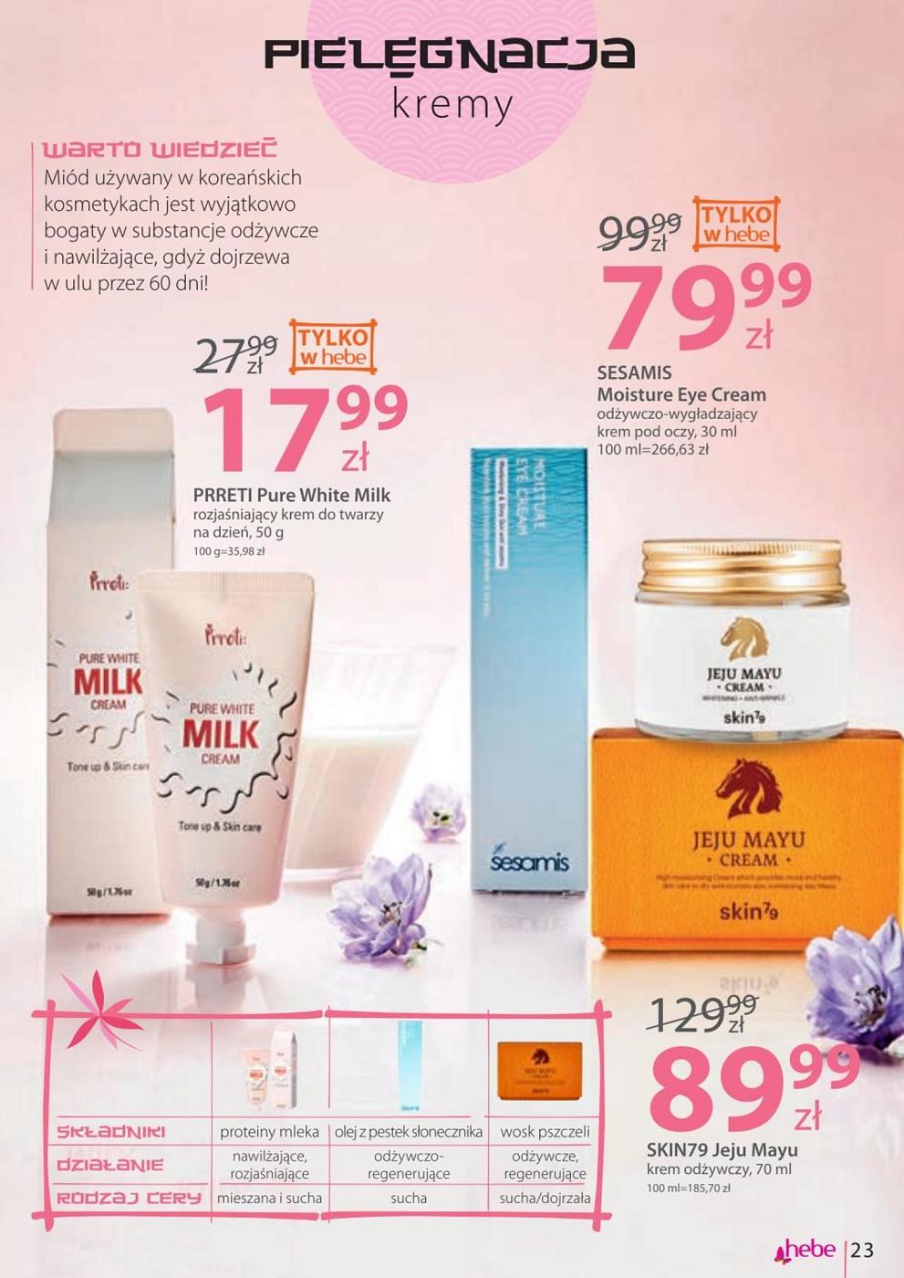 Gazetka promocyjna Hebe str. 23