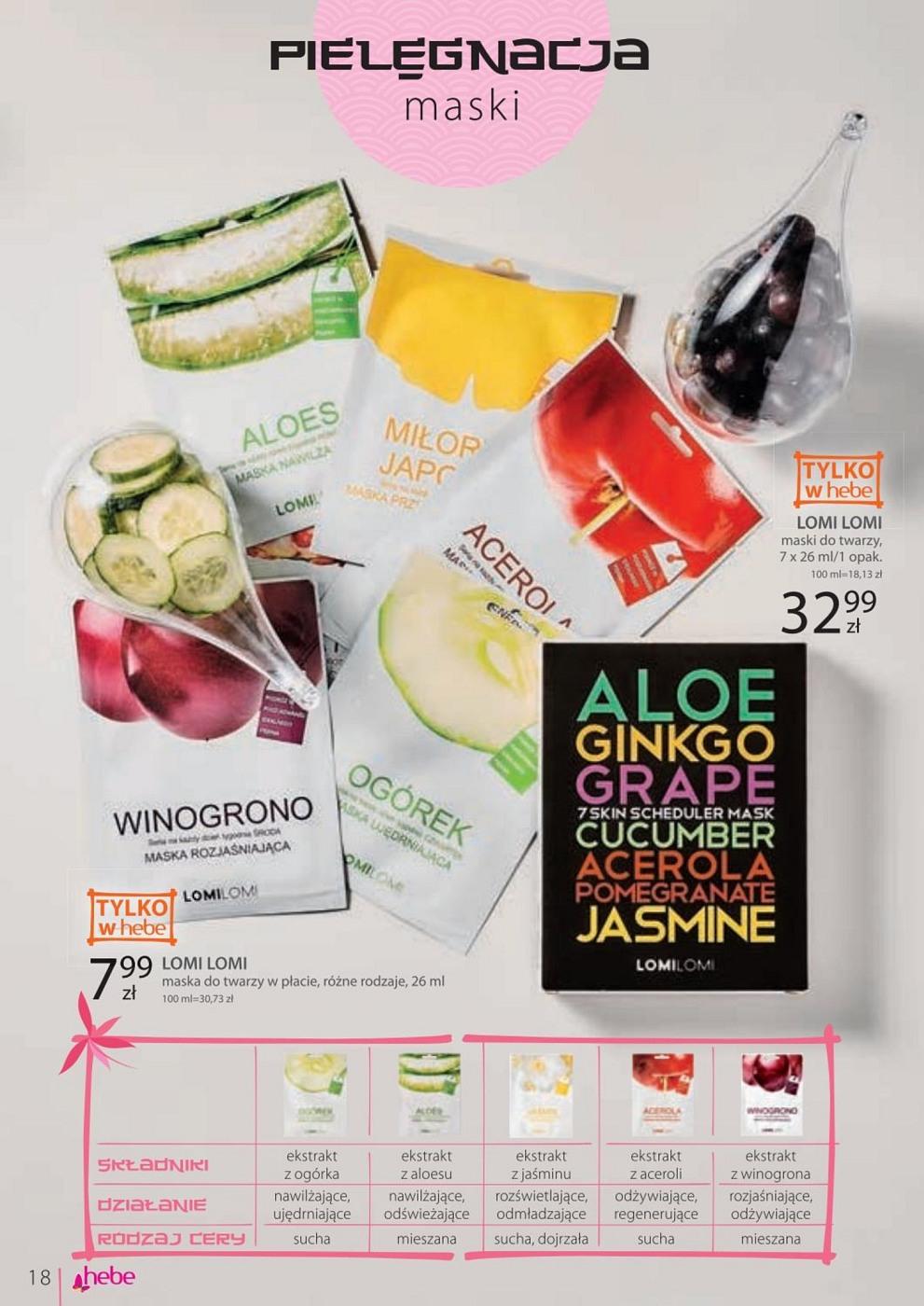 Gazetka promocyjna Hebe str. 18