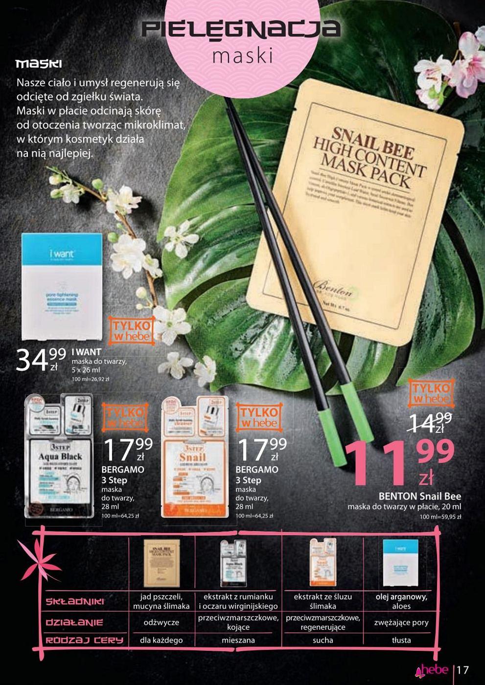 Gazetka promocyjna Hebe str. 17