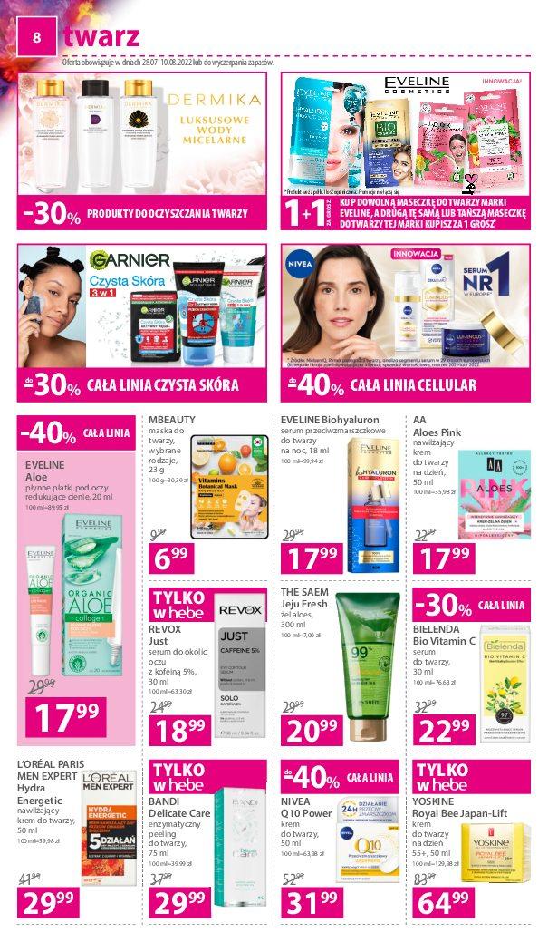 Gazetka promocyjna Hebe str. 8