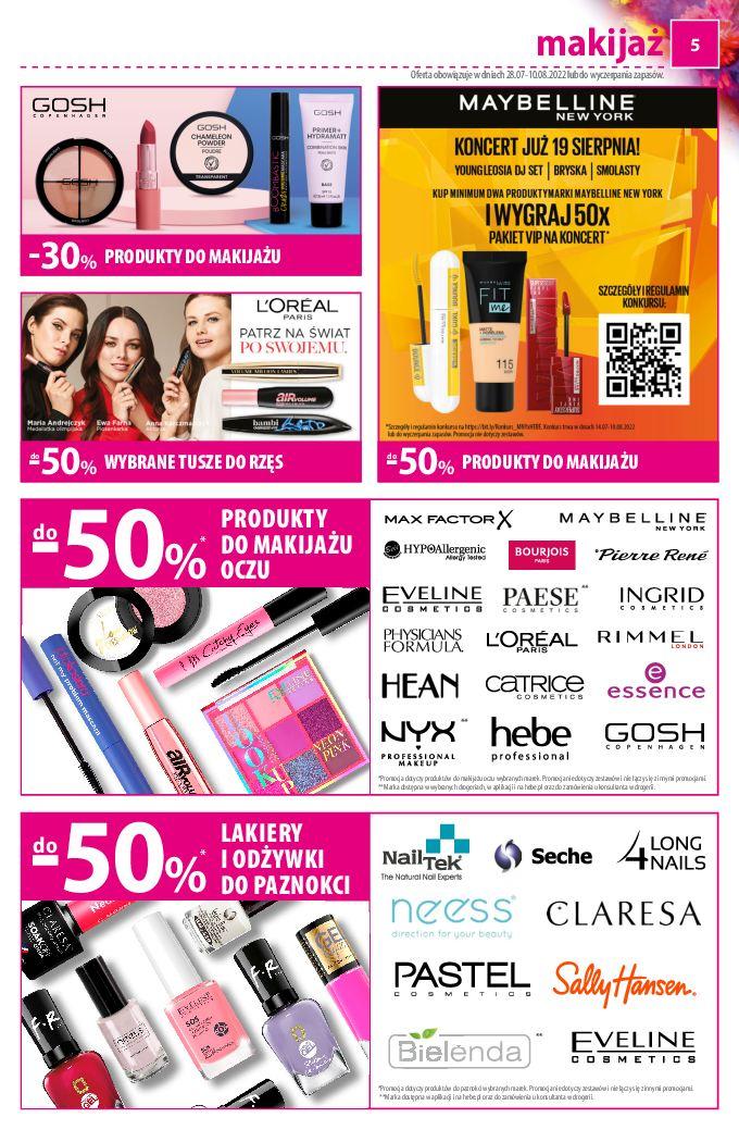 Gazetka promocyjna Hebe str. 5