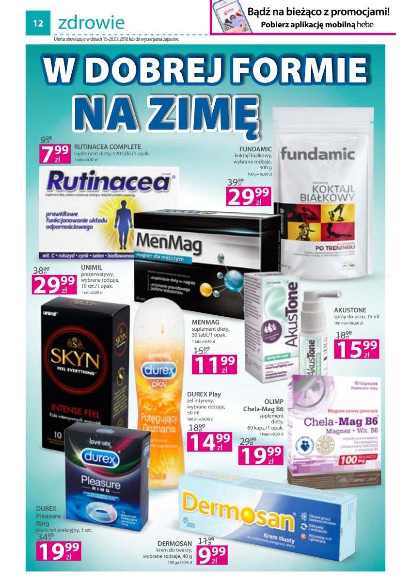 Gazetka promocyjna Hebe str. 12