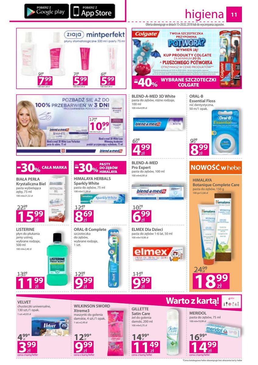 Gazetka promocyjna Hebe str. 11