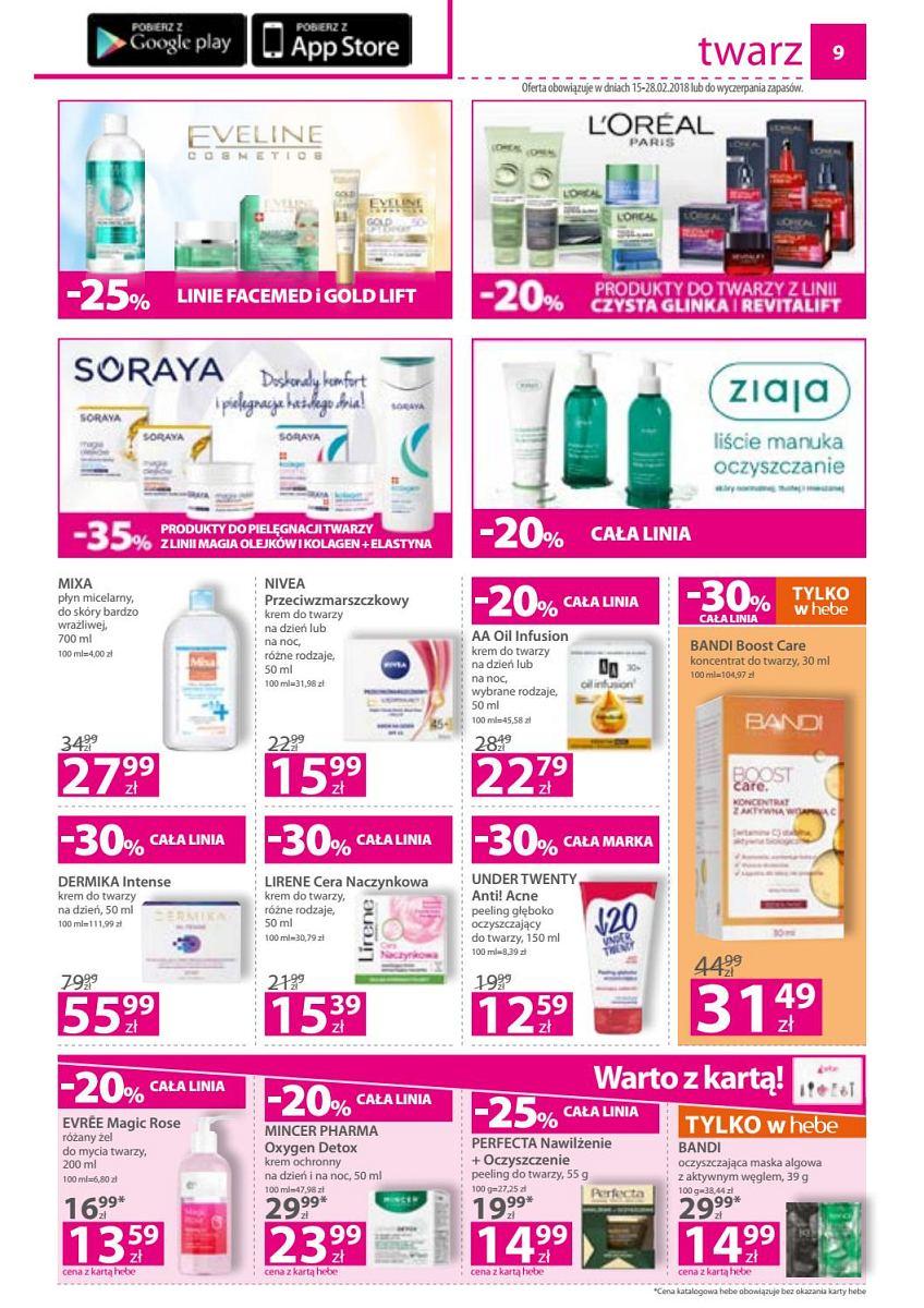 Gazetka promocyjna Hebe str. 9