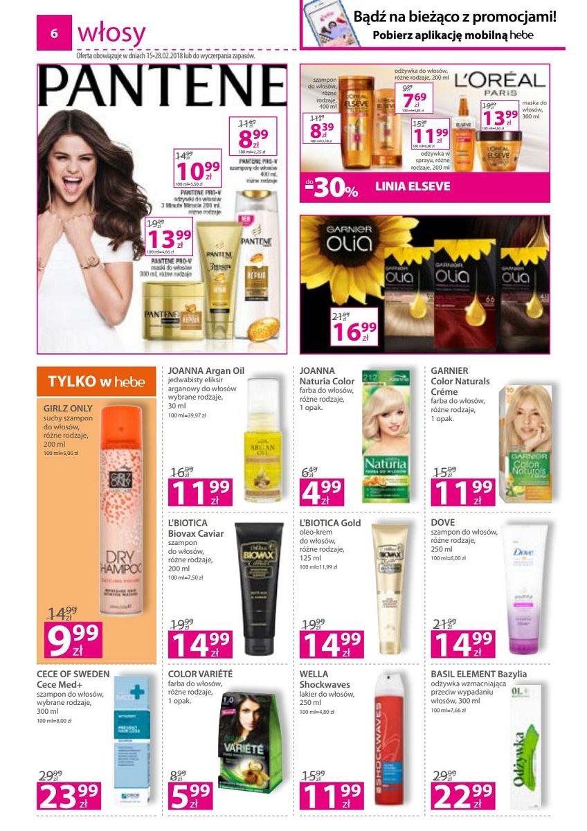 Gazetka promocyjna Hebe str. 6