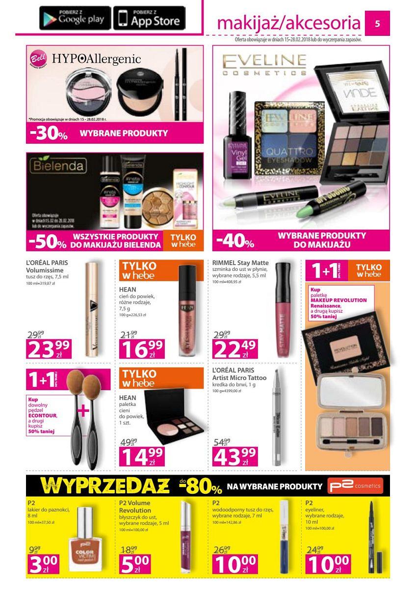 Gazetka promocyjna Hebe str. 5