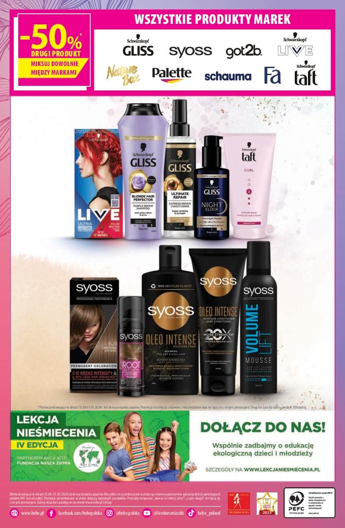 Gazetka promocyjna Hebe str. 18