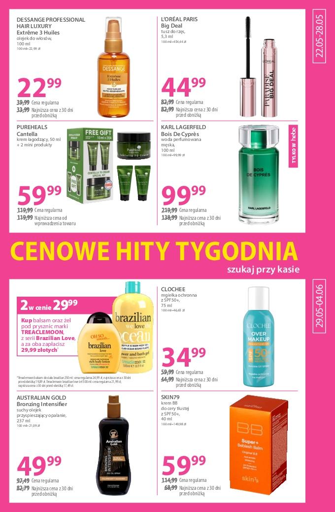 Gazetka promocyjna Hebe str. 5