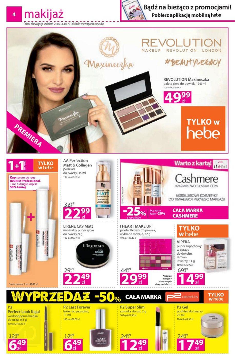 Gazetka promocyjna Hebe str. 4
