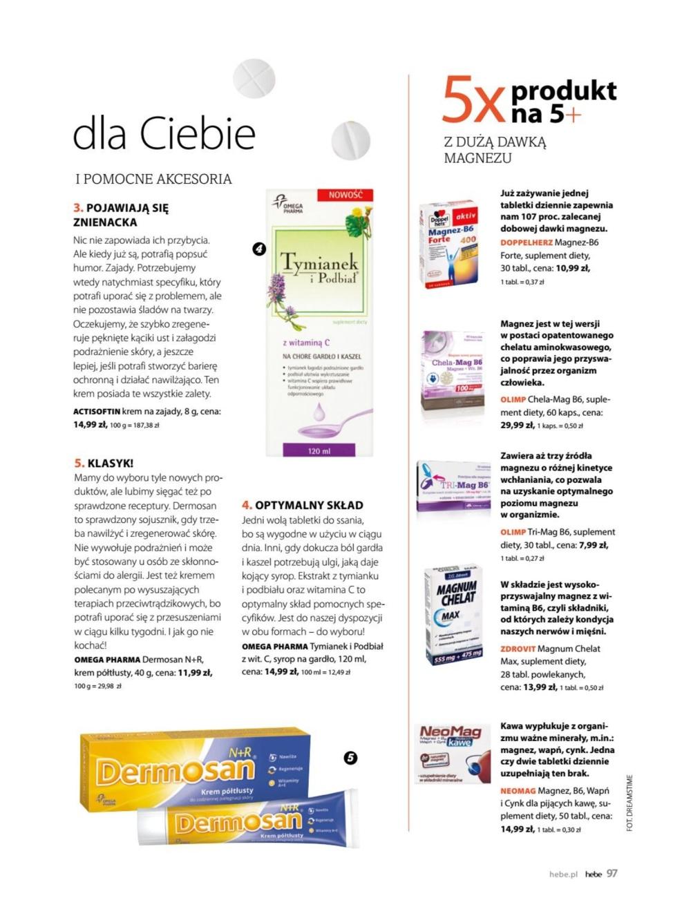 Gazetka promocyjna Hebe str. 97