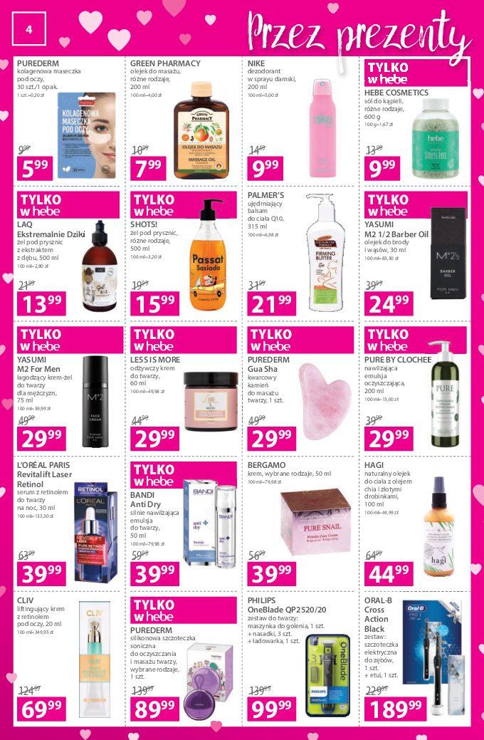 Gazetka promocyjna Hebe str. 4