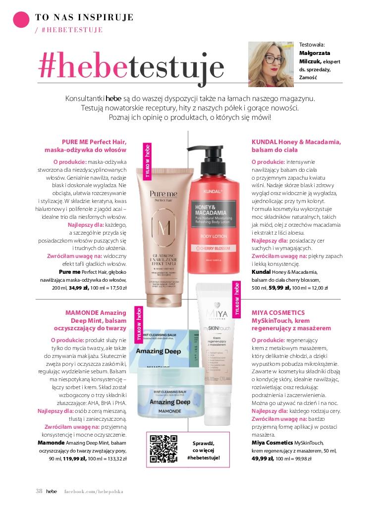 Gazetka promocyjna Hebe str. 38