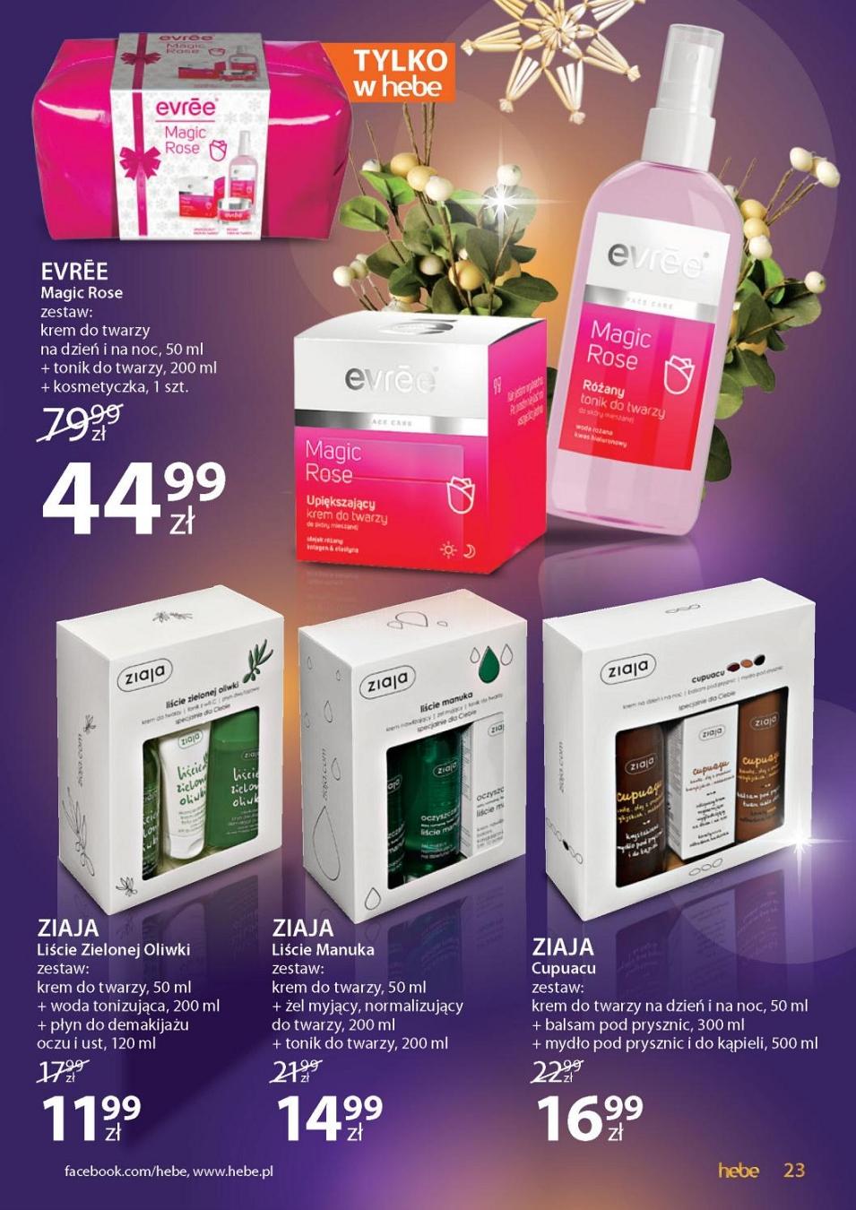 Gazetka promocyjna Hebe str. 23