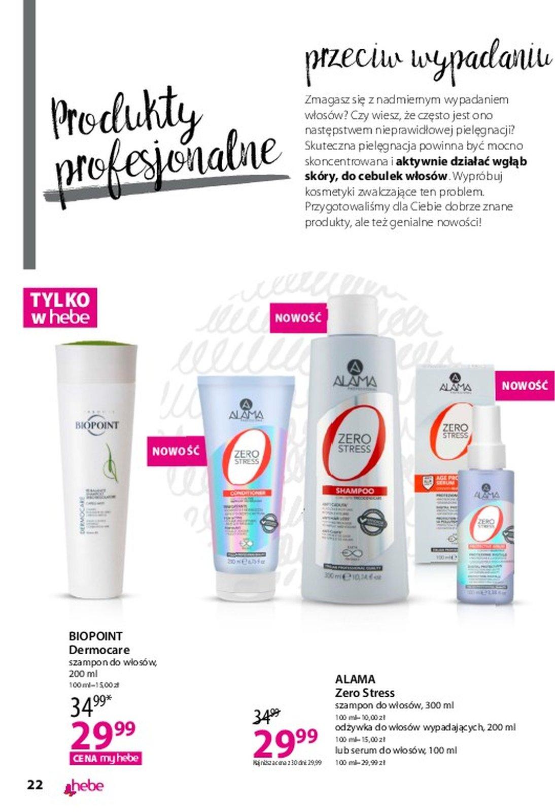 Gazetka promocyjna Hebe str. 22