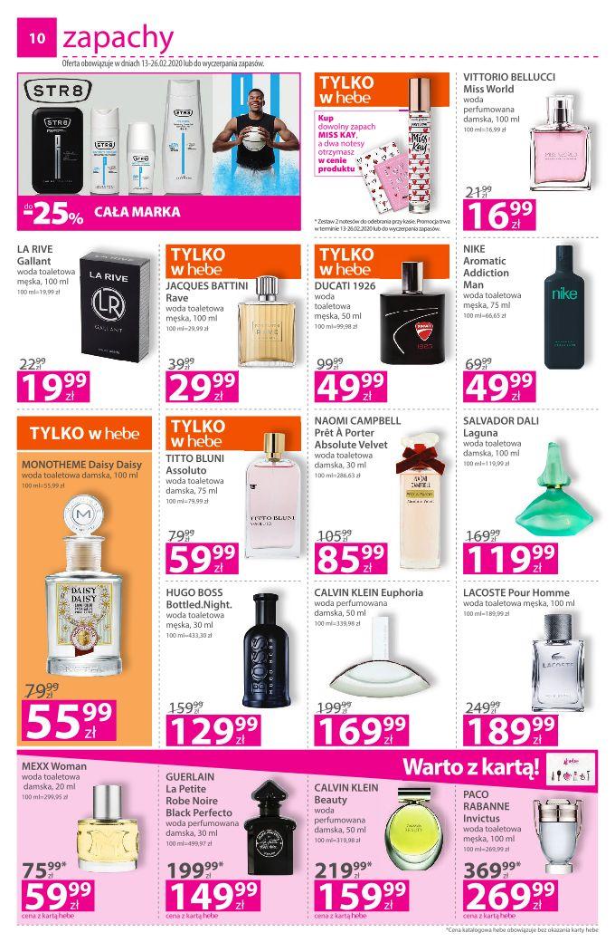 Gazetka promocyjna Hebe str. 10