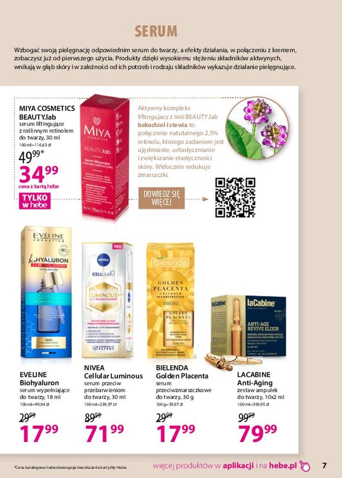 Gazetka promocyjna Hebe str. 7
