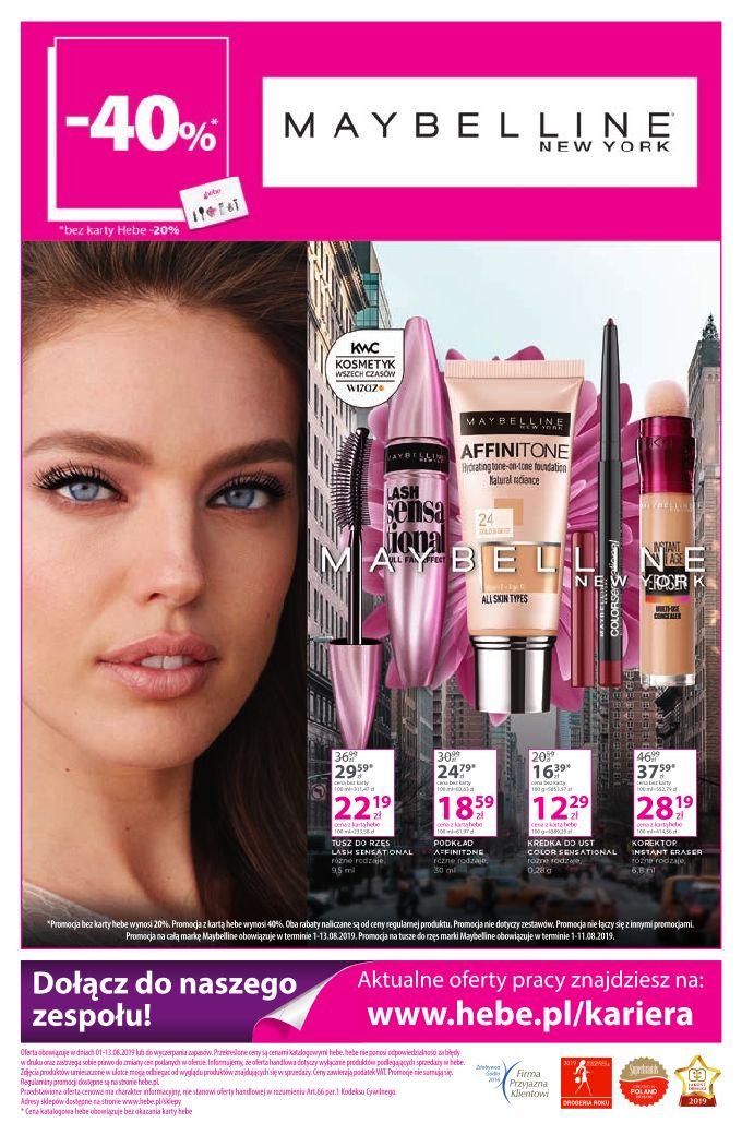 Gazetka promocyjna Hebe str. 20