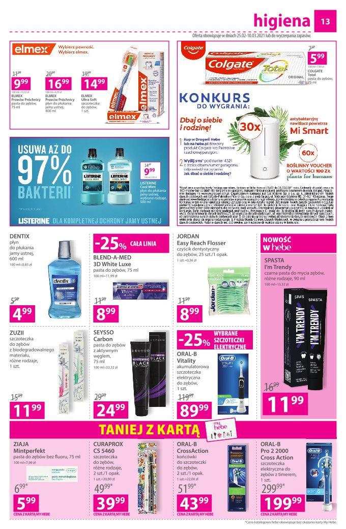 Gazetka promocyjna Hebe str. 13