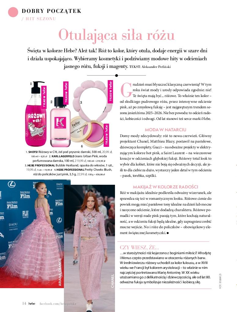 Gazetka promocyjna Hebe str. 14