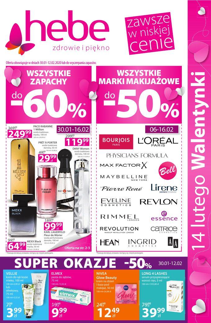 Gazetka promocyjna Hebe str. 1