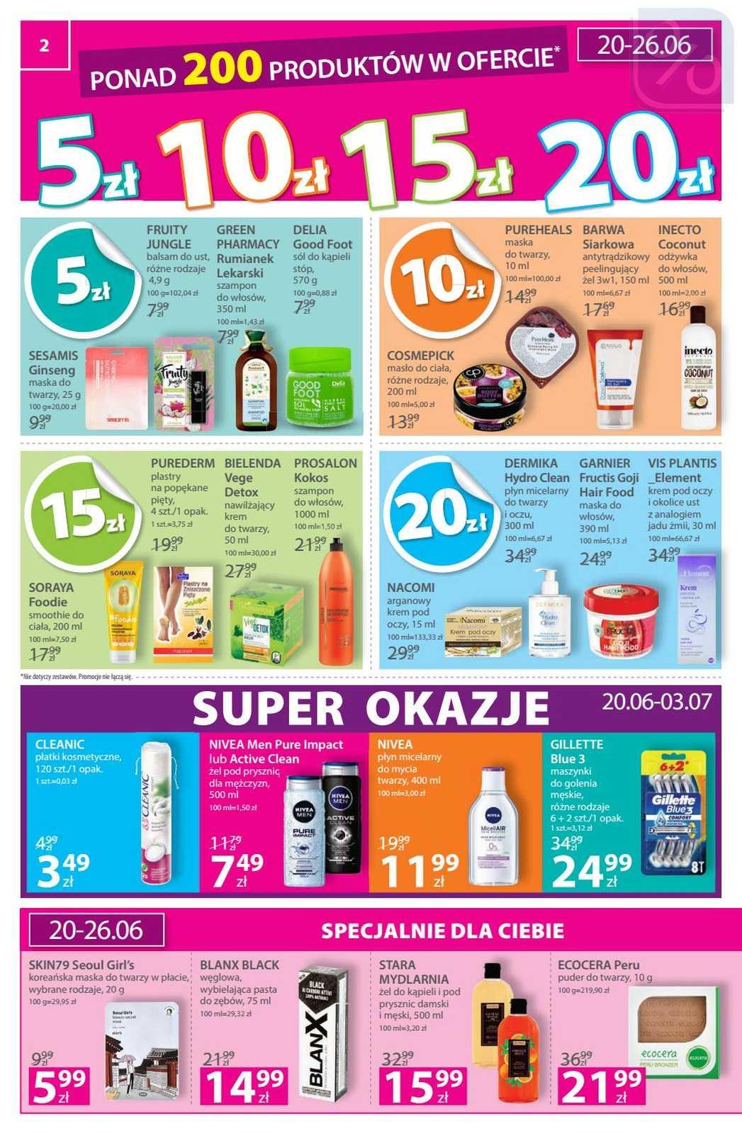 Gazetka promocyjna Hebe str. 2