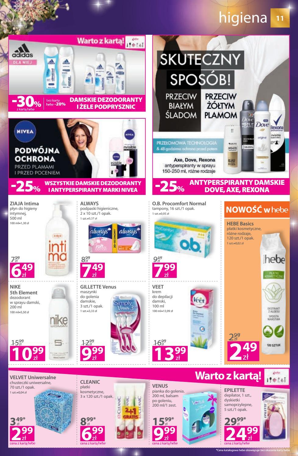 Gazetka promocyjna Hebe str. 11