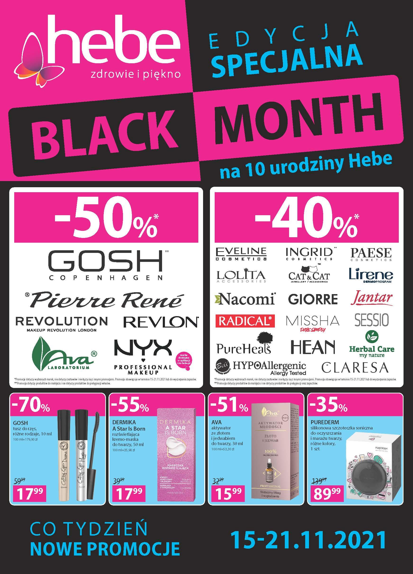 Gazetka promocyjna Hebe str. 1