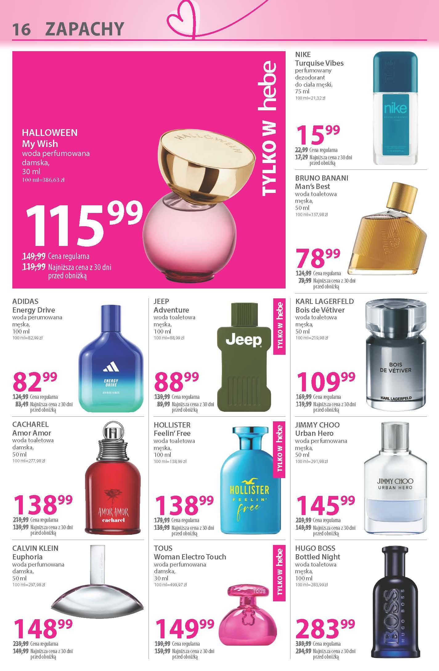 Gazetka promocyjna Hebe str. 16