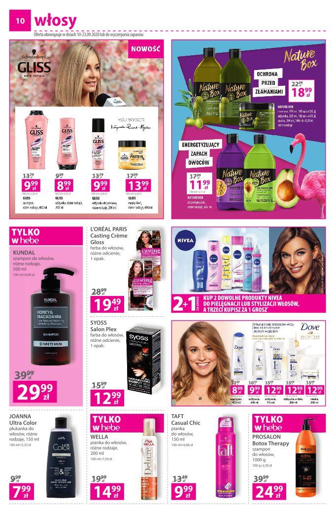 Gazetka promocyjna Hebe str. 10
