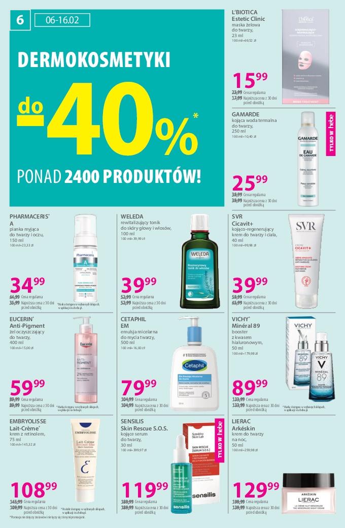 Gazetka promocyjna Hebe str. 6