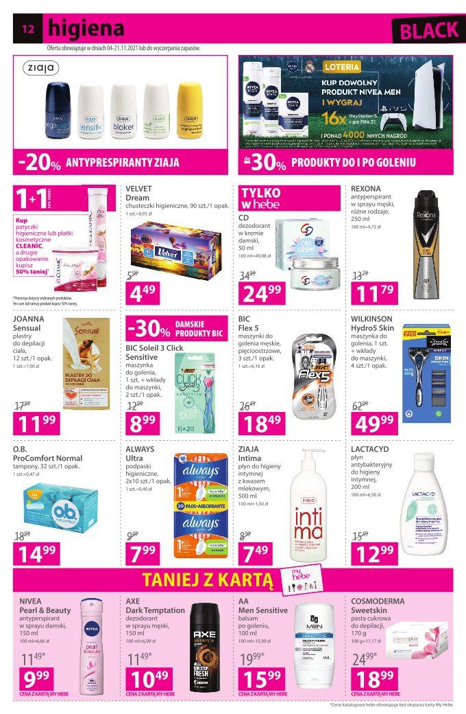 Gazetka promocyjna Hebe str. 12