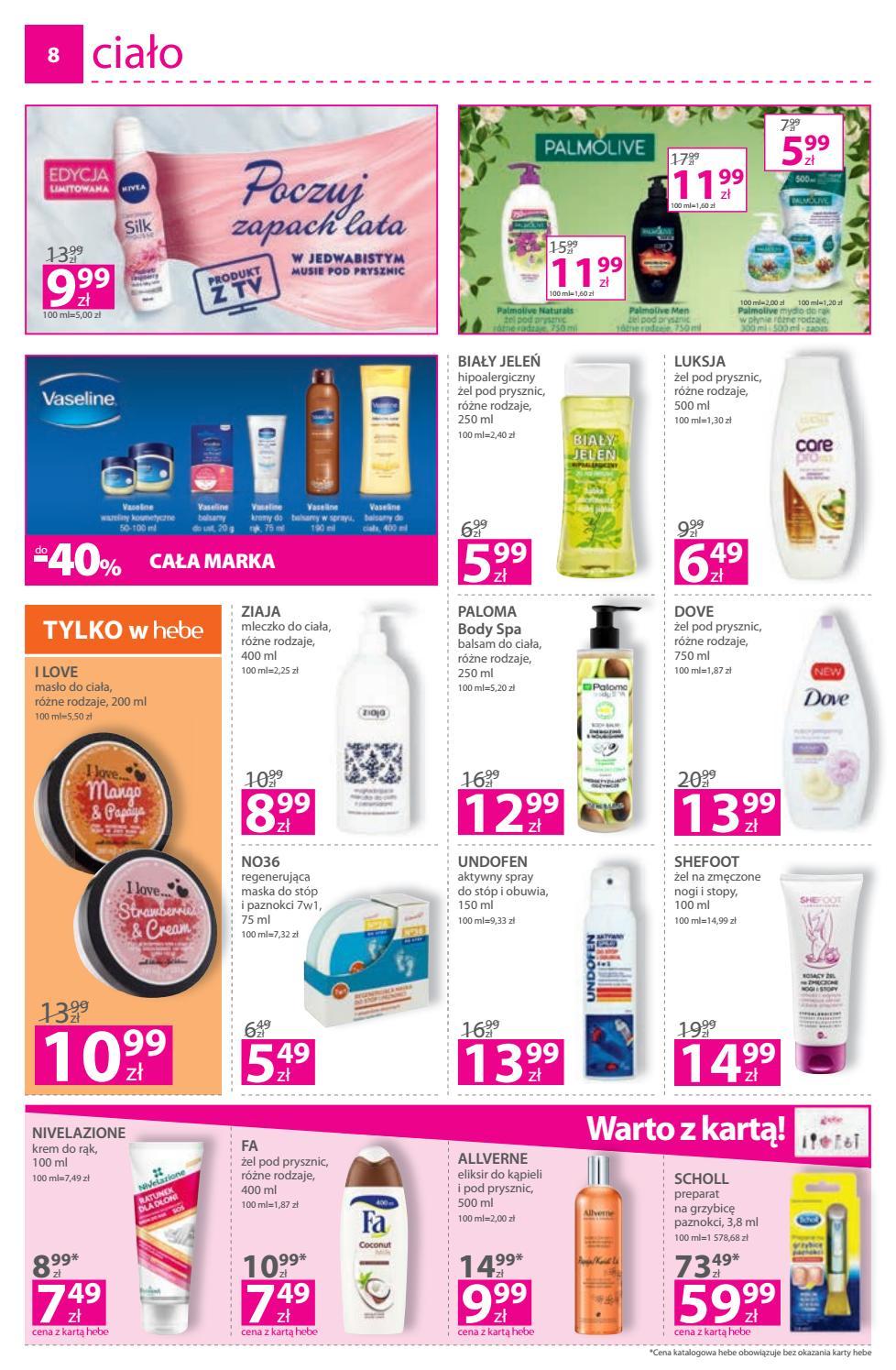 Gazetka promocyjna Hebe str. 8