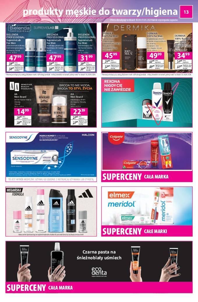 Gazetka promocyjna Hebe str. 13