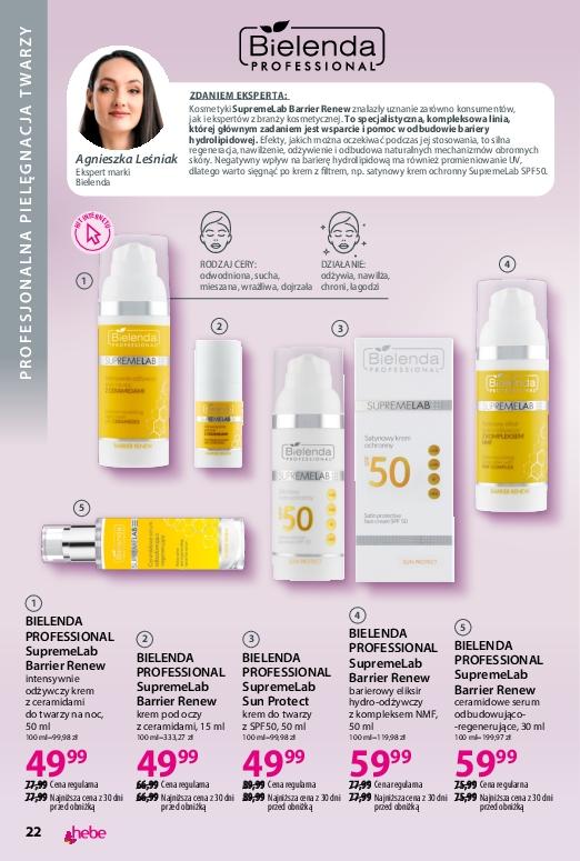 Gazetka promocyjna Hebe str. 22