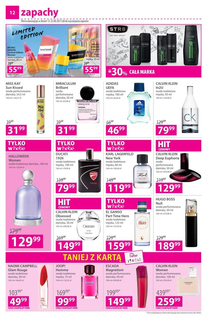 Gazetka promocyjna Hebe str. 12